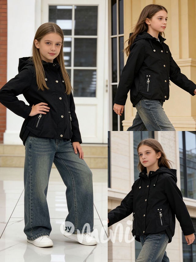 Jarní bunda Emily černá