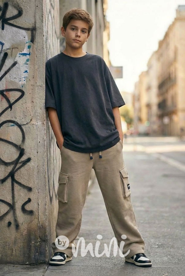 Baggy kapsáče béžové