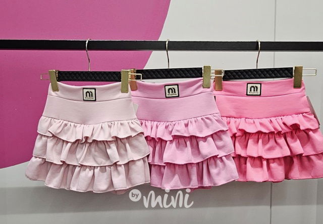 Vrstvená sukně PINK