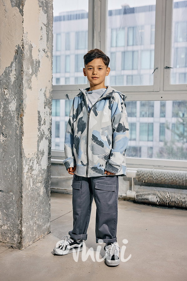 Mash Mnie cargo baggy kalhoty dark grey