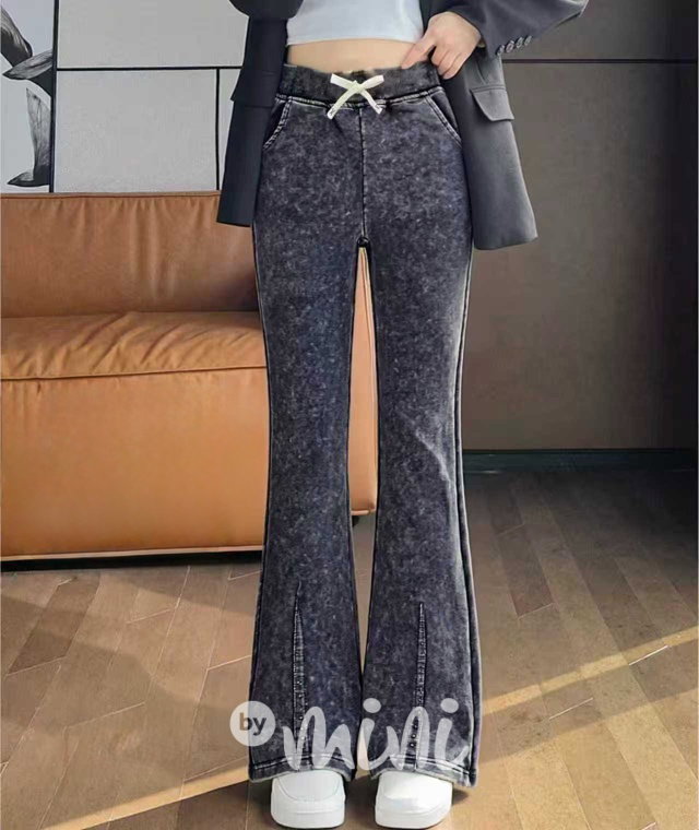 Acid wash antracit zvonáče s kamínky