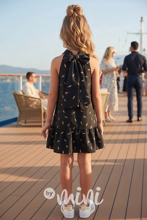 Monaco GLOW šaty černé