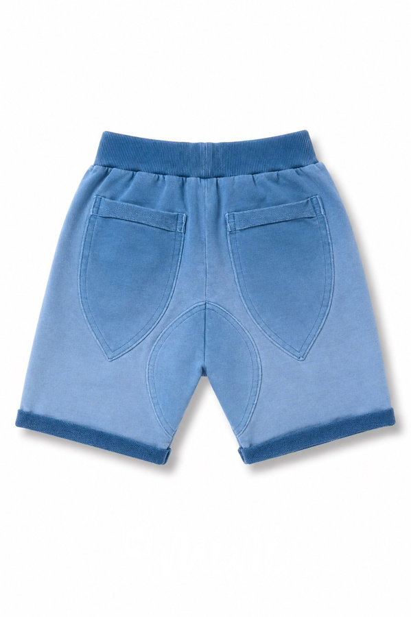 BASIC kraťasy blue acid wash
