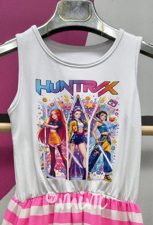 Letní marina HUNTRIX šaty pink