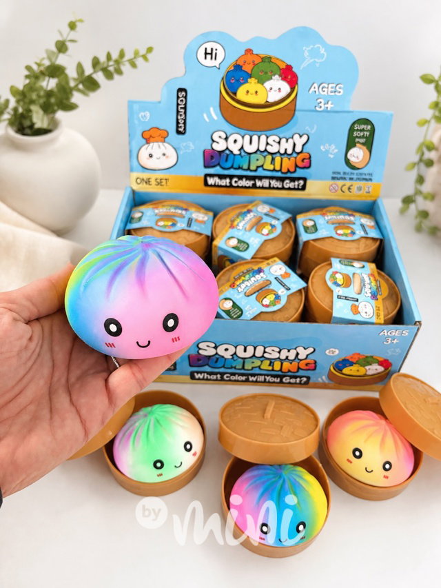 Squishy dumpling RAINBOW