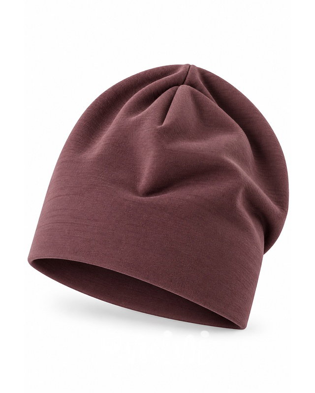 Čepice basic hnědá