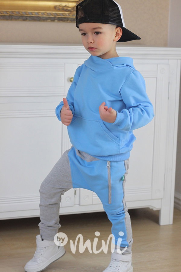 Sky blue mikina
