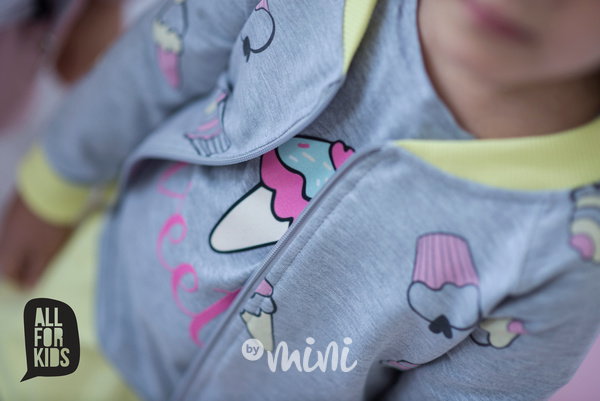 Ice cream yellow mikina
