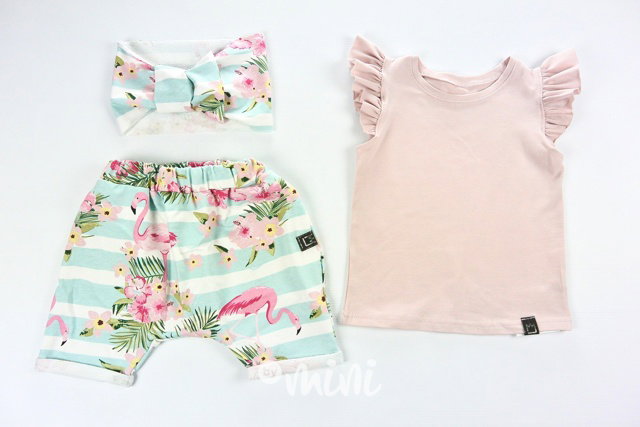 3ks Flamingo summer komplet