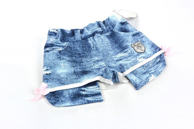 Jeans mini shorts