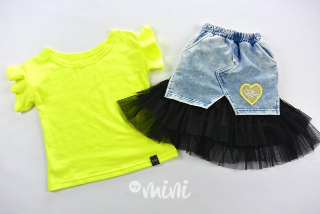 NEON yellow triko