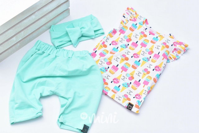 3ks Ice cream komplet mint
