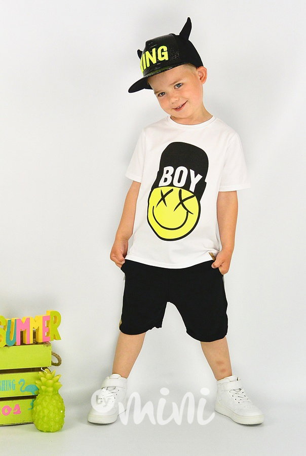 BOY triko bílé