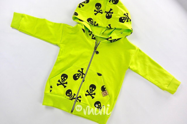 Lemon skull mikina
