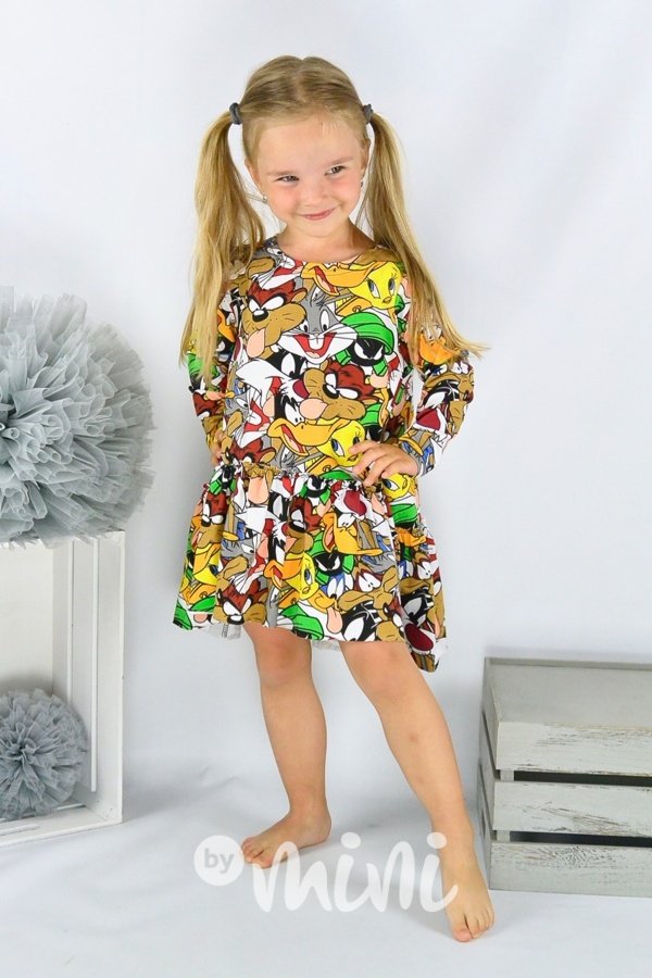 Dívčí šaty - Komiks dress