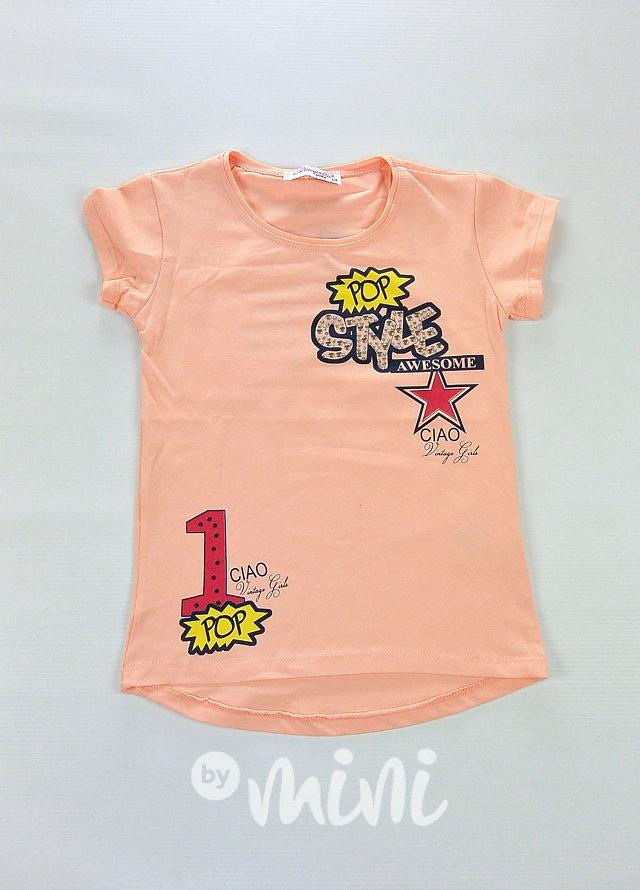 Style T-shirt meruňkové