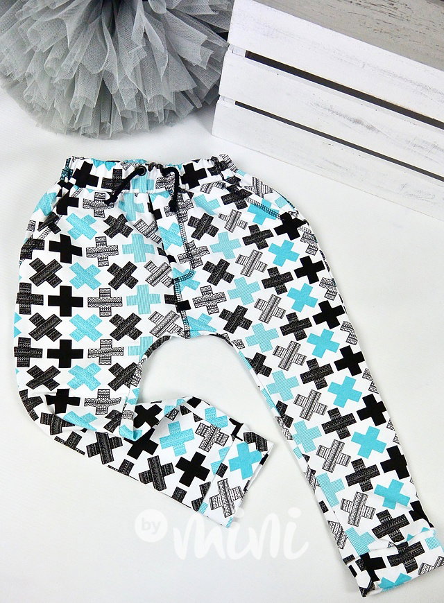 Blue cross baggy tepláčky