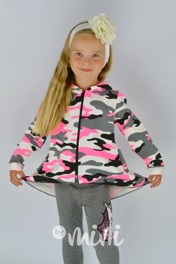 Pink army mikča na zip