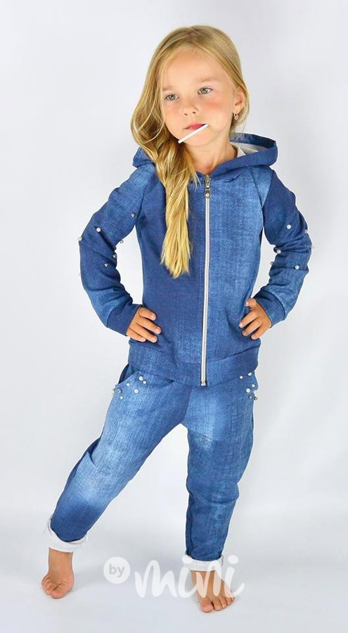 Jeans pearl tepláková souprava