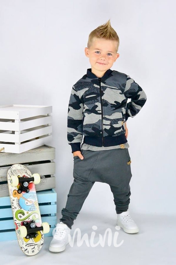 Antracit grey baggy tepláčky