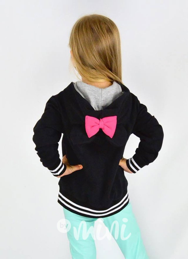 Minnie bow mikča černá