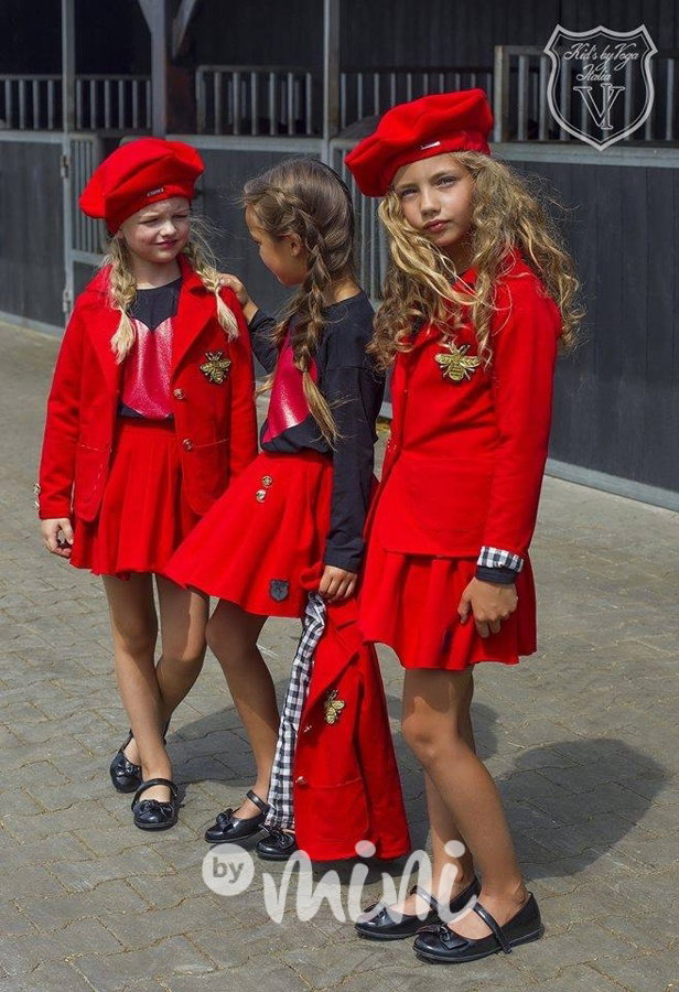 4ks Red school komplet