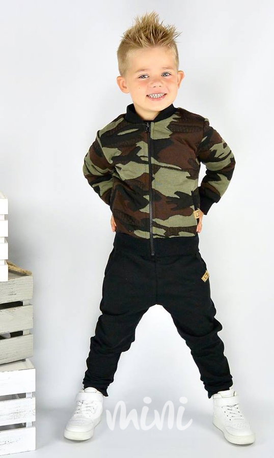 Black basic tepláčky