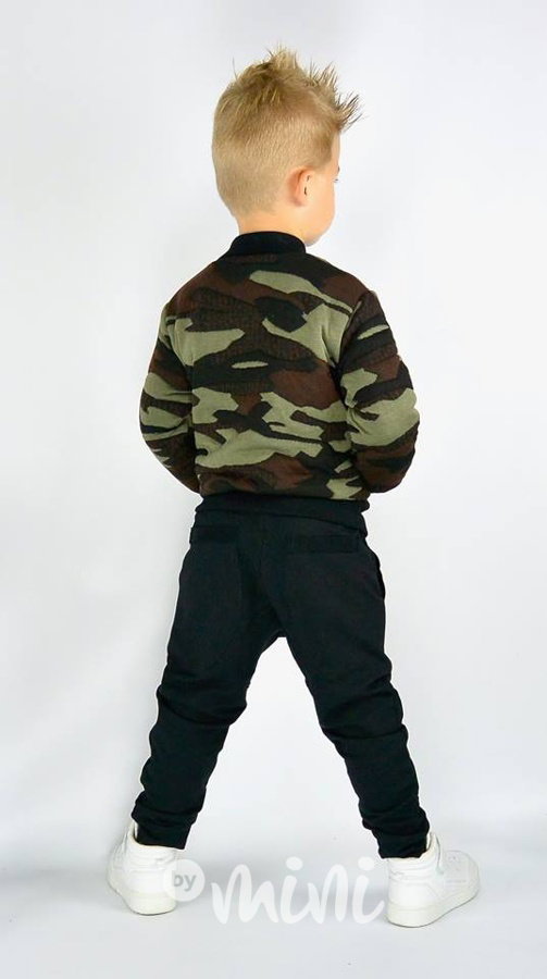 Khaki army bomber