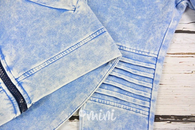Světlý denim blue/sepraný set