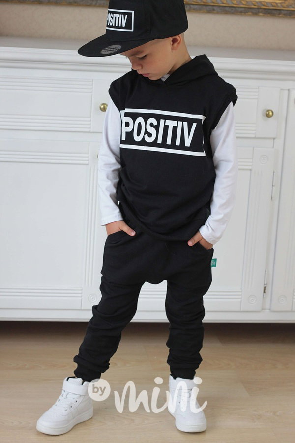 Černá vesta POSITIV
