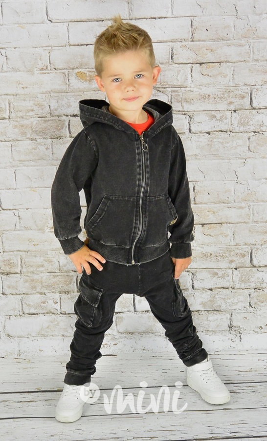 Soft black baggy kapsáče alá jeans
