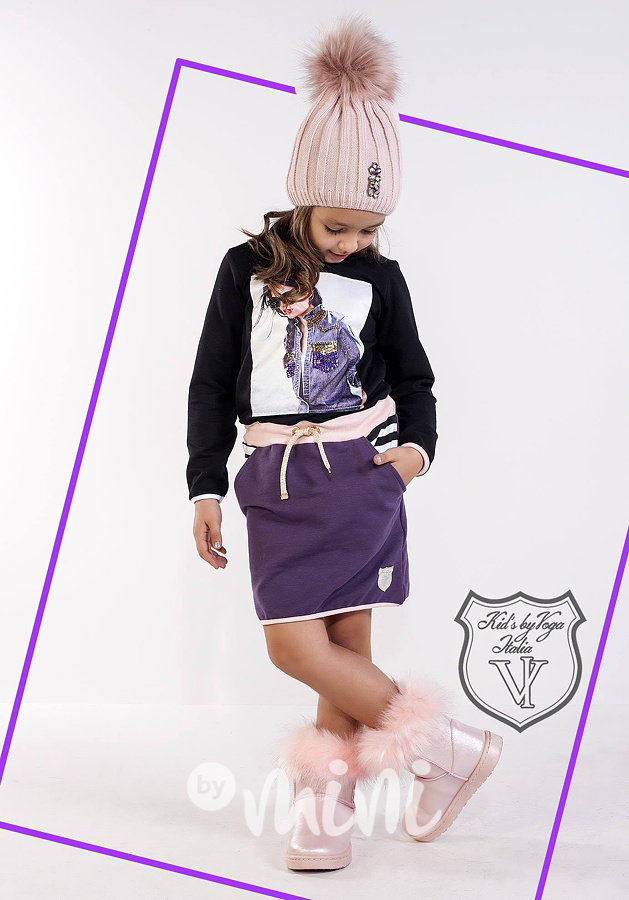 Purple šaty