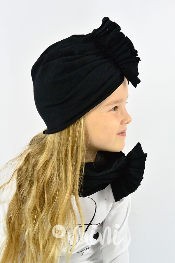 3v1 turban + nákrčník (čelenka) black