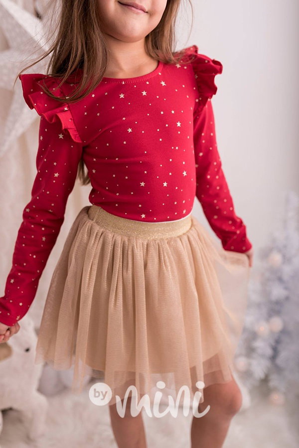 Červené body s hvězdičkami