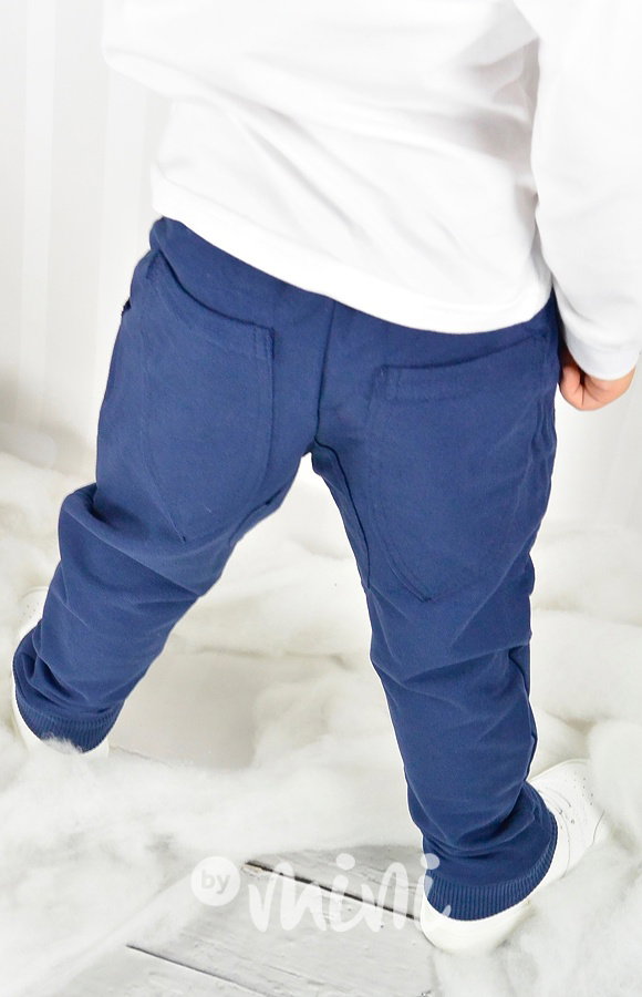 Elegant pants royal blue