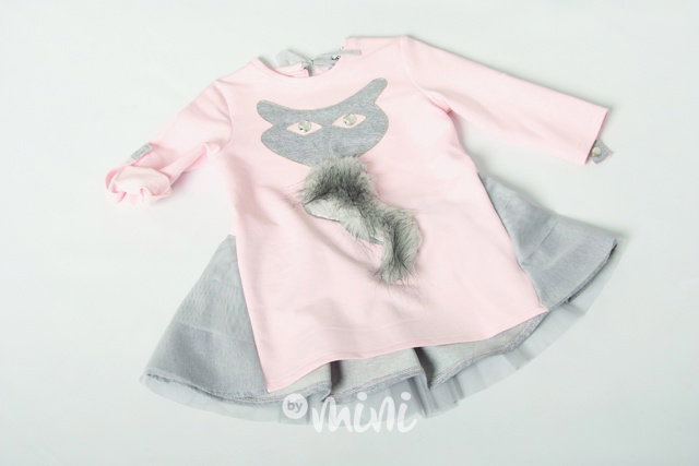 Extra zdobená tunička pink