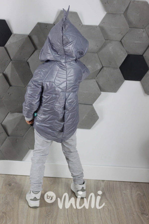 Silvergrey dračí long bundička