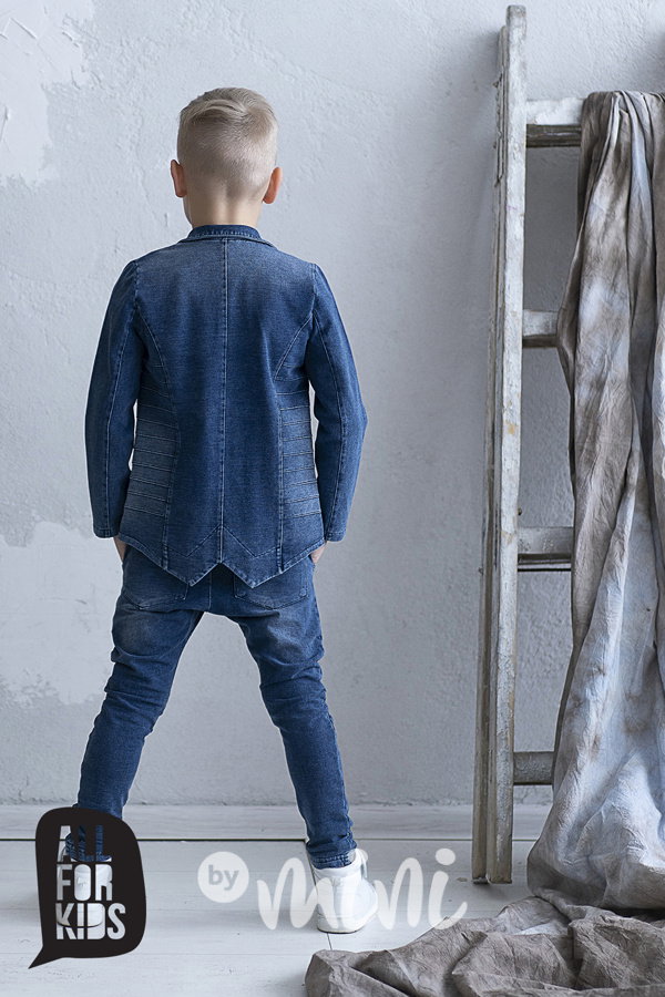 Jeans baggy tepláčky s prošitím