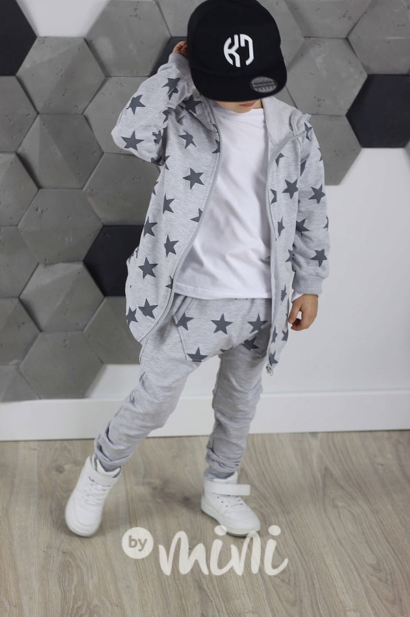 Star mikina šedá