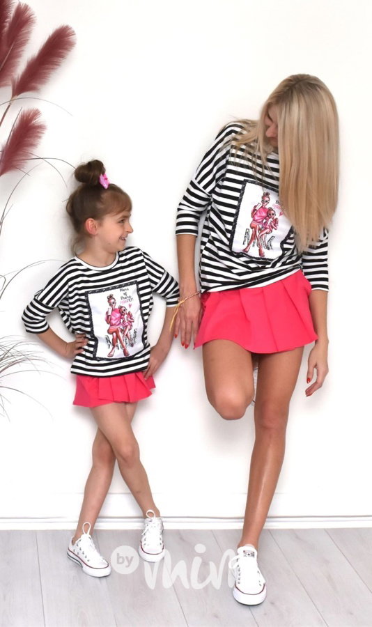 #girlMOM pruhovaná blůzka