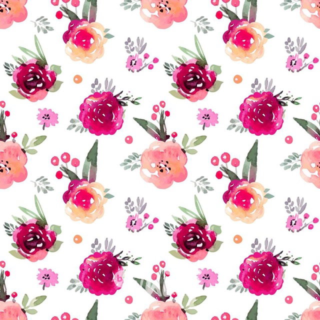 Summer flower fresh cotton dětské legíny