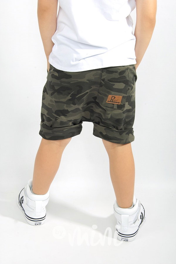 Baggy kraťasy green army