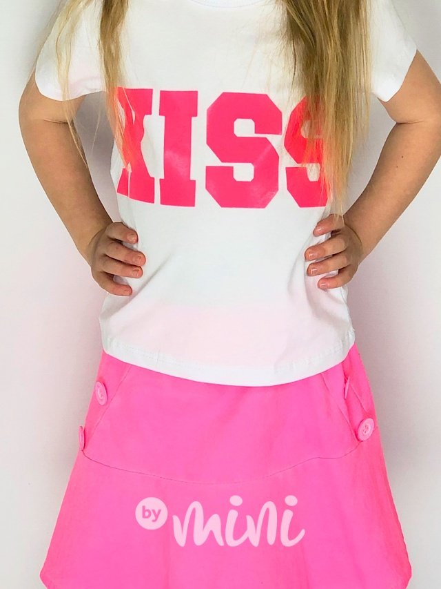 Kiss neon set růžový