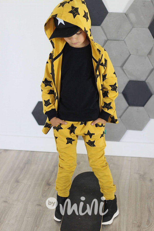Mustard star baggy tepláčky