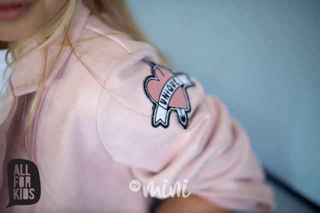 Dívčí bunda - růžová