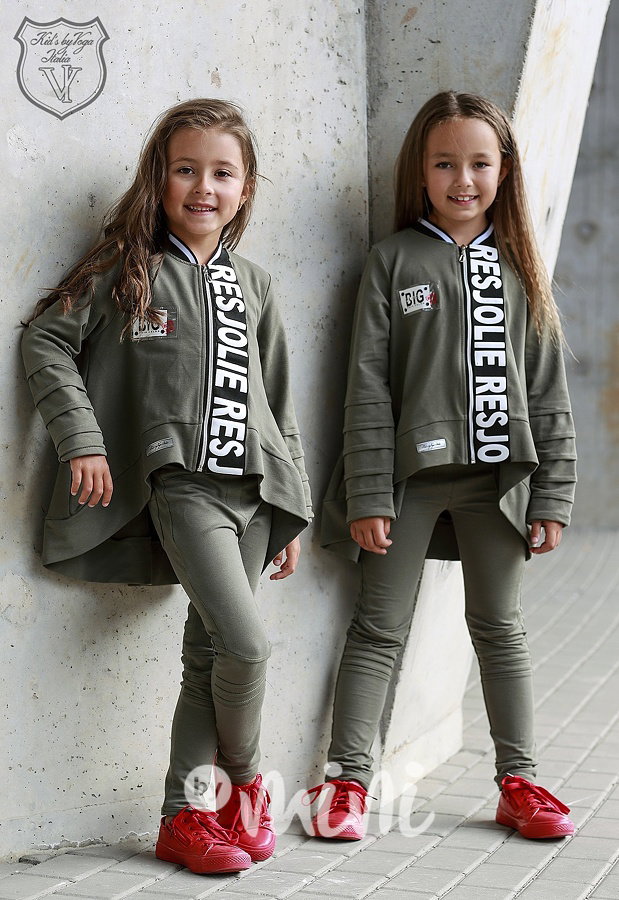Khaki designová souprava