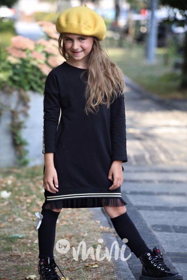 Angel black dress