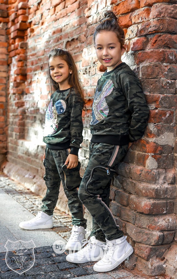Mickey army dívčí set