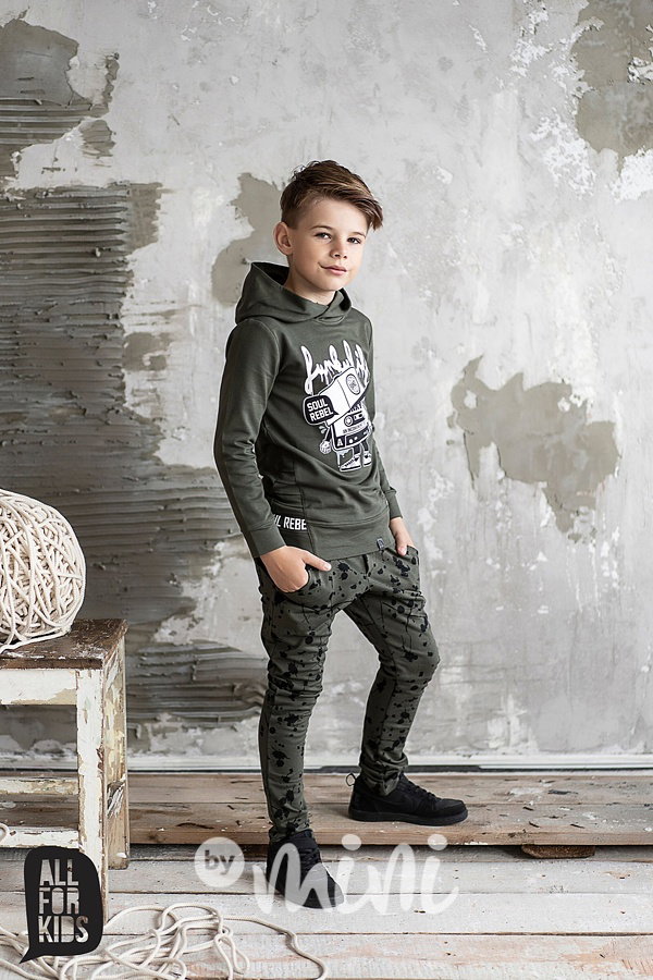Funky life khaki tepláky