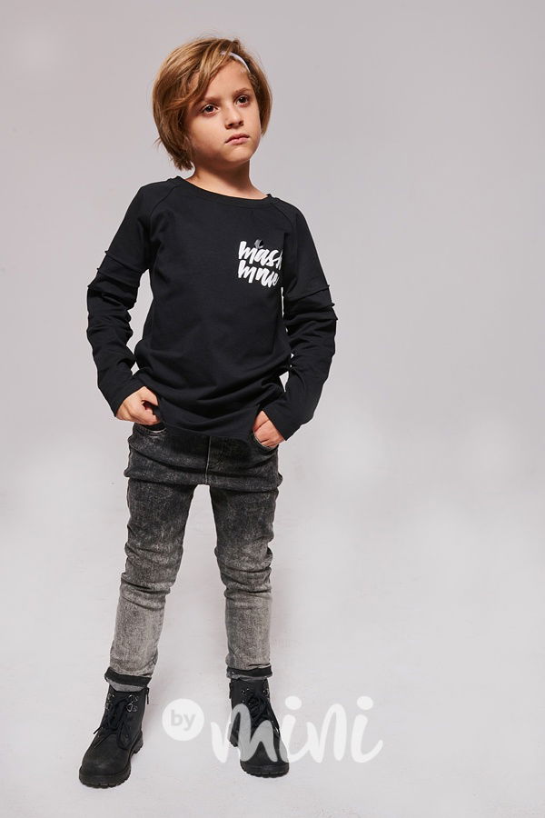 *Premium* mash black triko s prošitím